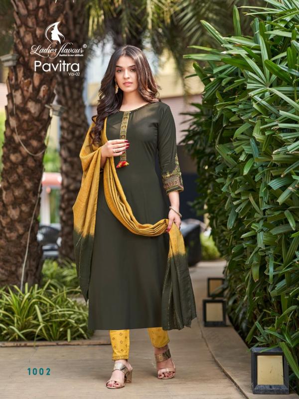 LF Pavitra 2 Fancy Rayon Embroidery Readymade Salwar 